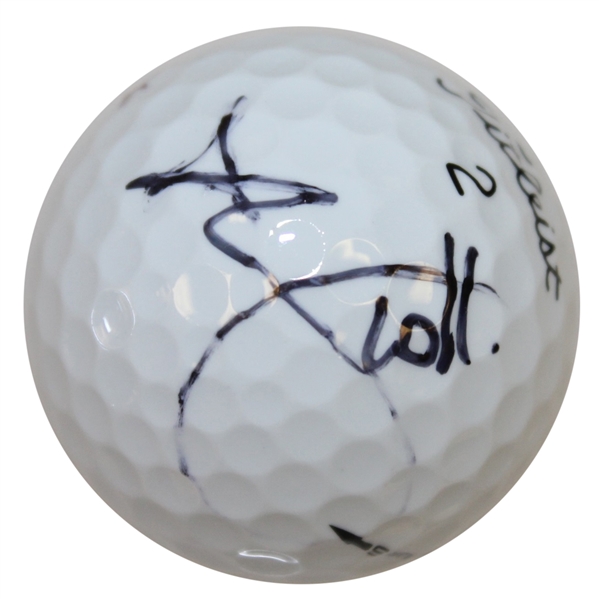 Adam Scott Signed Firestone Country Club Logo Golf Ball JSA ALOA