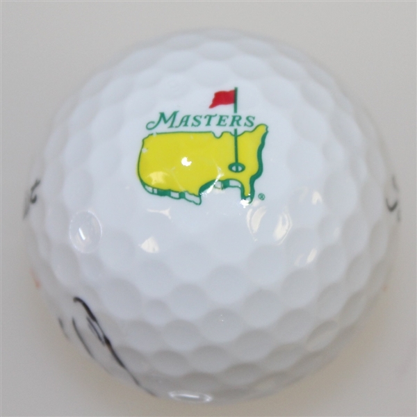 Bernhard Langer Signed Masters Logo Golf Ball JSA ALOA