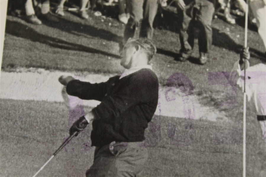 Jack Nicklaus April 7, 1963 Original Masters Tournament Press Photo
