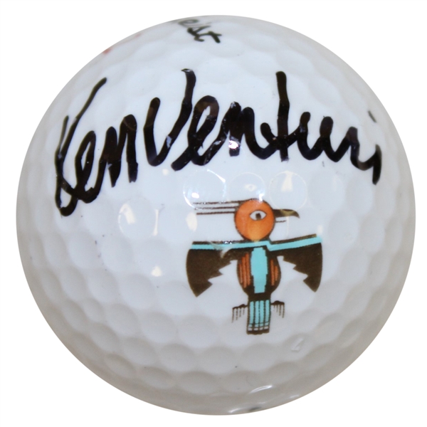 Ken Venturi Signed Thunderbird Country Club Logo Golf Ball JSA ALOA