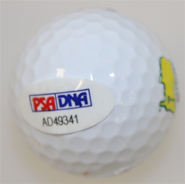 Dustin Johnson Signed Masters Logo Golf Ball PSA/DNA #AD49341