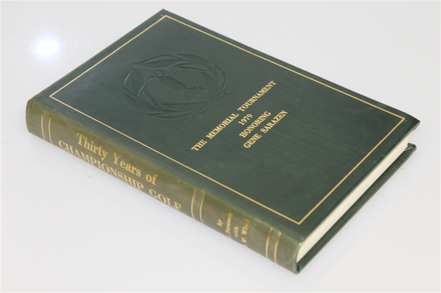 1979 Memorial Tournament Ltd Ed 'Life & Times of Gene Sarazen' Book #14/260
