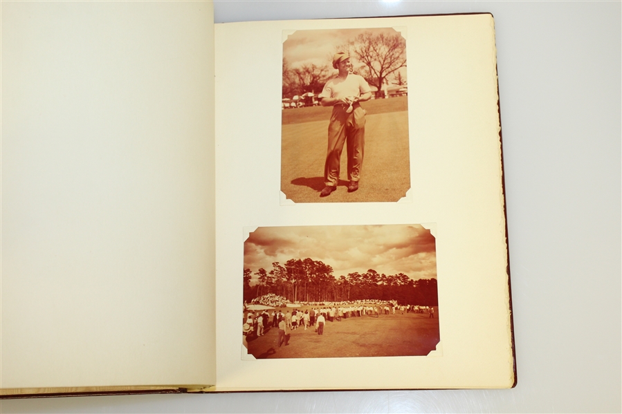 Francis Ouimet's Personal 1947 Masters Tournament Players Gift - Scrapbook