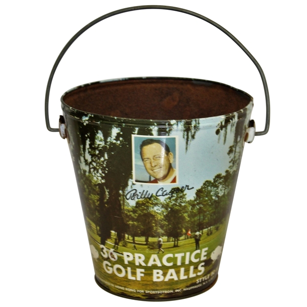 Classic Billy Casper Endorsed Practice Golf Balls Bucket - BC13 Style