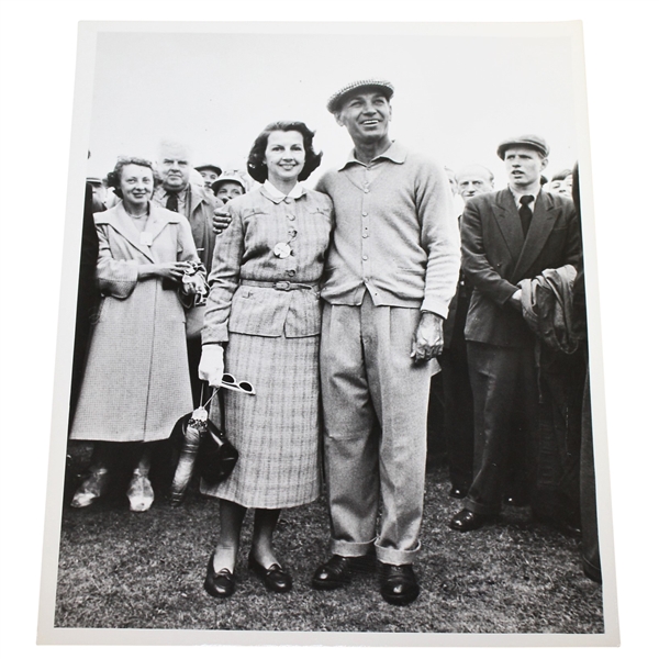 Ben Hogan's Personal LIFE Photo with Valerie