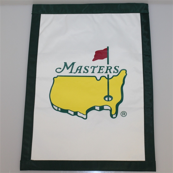 Mark O'Meara Signed Undated Masters Garden Flag JSA ALOA