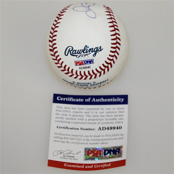 Rory McIlroy Signed Rawlings Official MLB Baseball PSA/DNA #AD49940