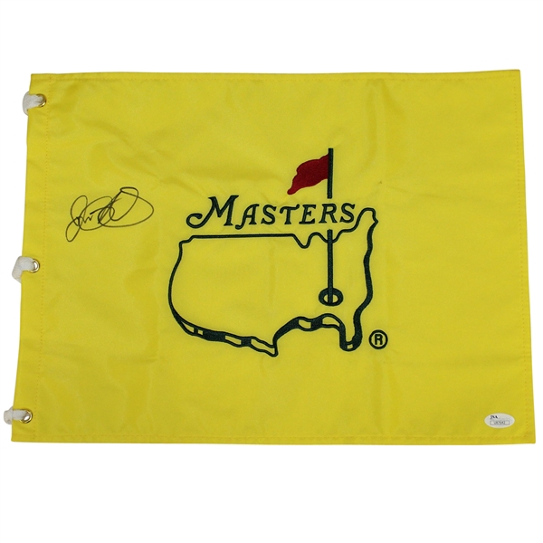 Rory McIlroy Signed Undated Masters Embroidered Flag JSA #U87642