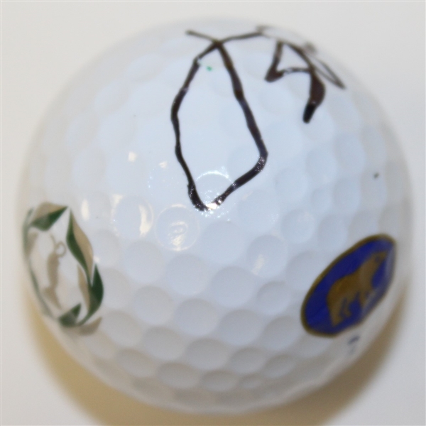 Jordan Spieth Signed Nicklaus 'Golden Bear' Memorial Logo Golf Ball JSA ALOA