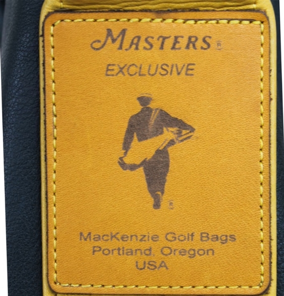 2018 Masters Tournament Exclusive MacKenzie Leather 'Vintage' Golf Bag