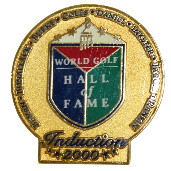 Deane Beman's 2000 World Golf Hall of Fame Induction Ceremony Pin