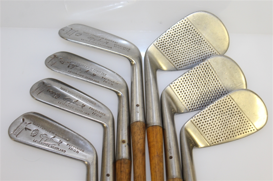 1920 George Nicoll Precision Irons owned by David Scott Chisholm - Full Set