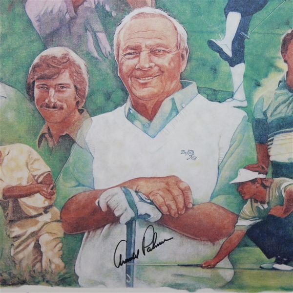 Arnold Palmer Signed 20th Anniversary Bay Hill Invitational Poster - Framed JSA FULL #Z54787