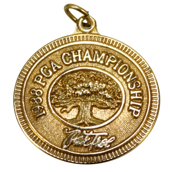 1988 PGA Championship at Oak Tree 10k Gold Filled Medal