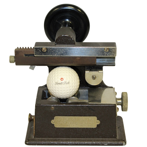 Circa 1920's Golf-O-Graph Golf Ball Marker - Serial #1370 - Excellent Condition