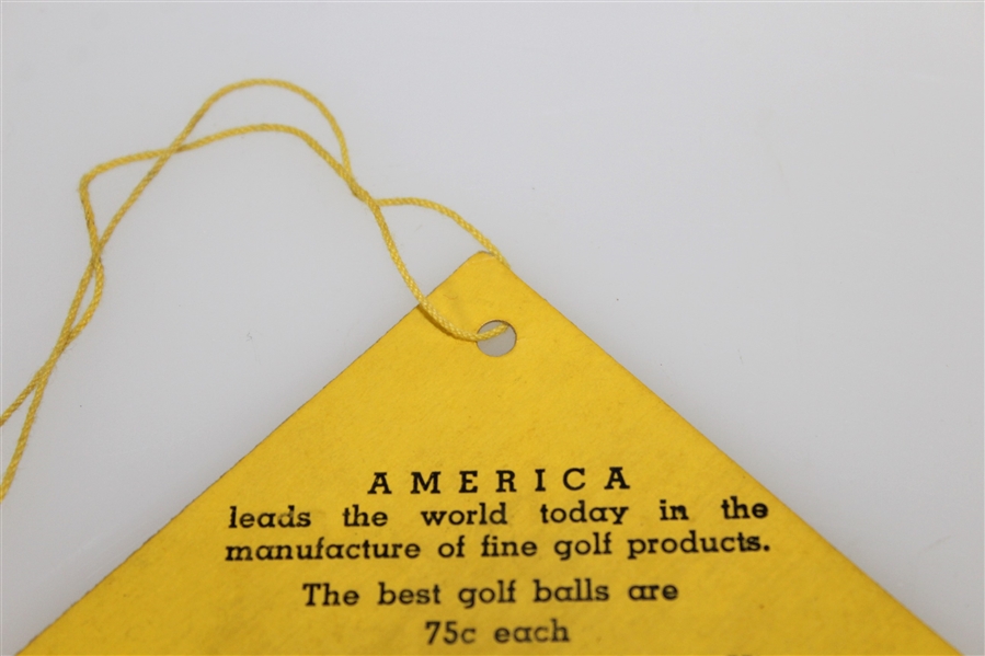 1934 Augusta National Invitation Saturday Third Round Medal Play Ticket #1655