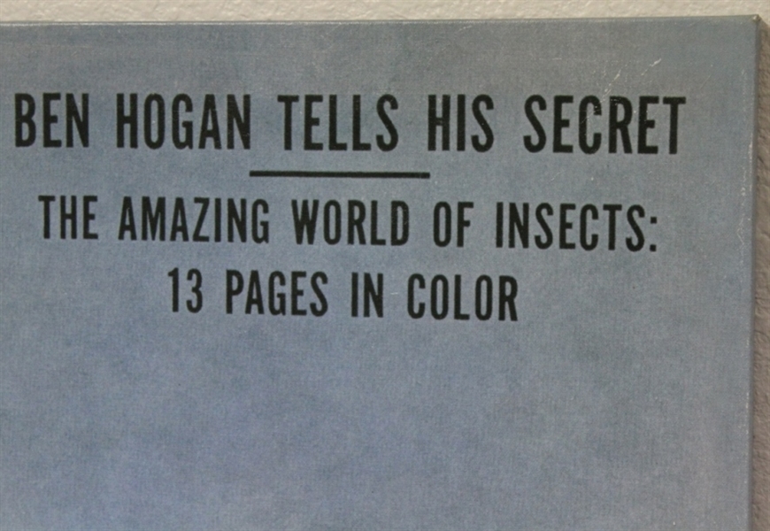 Reproduced Ben Hogan 1955 LIFE Magazine Cover OVERSIZE Display Format - 30 x 40