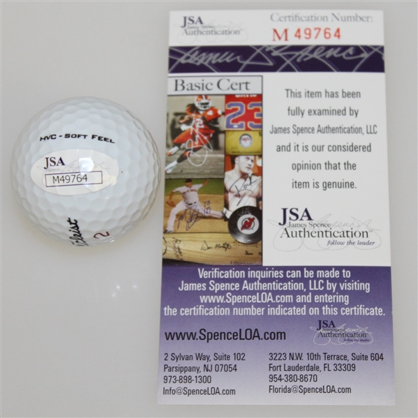 Billy Casper Signed Stardust Country Club Logo Golf Ball JSA #M49764