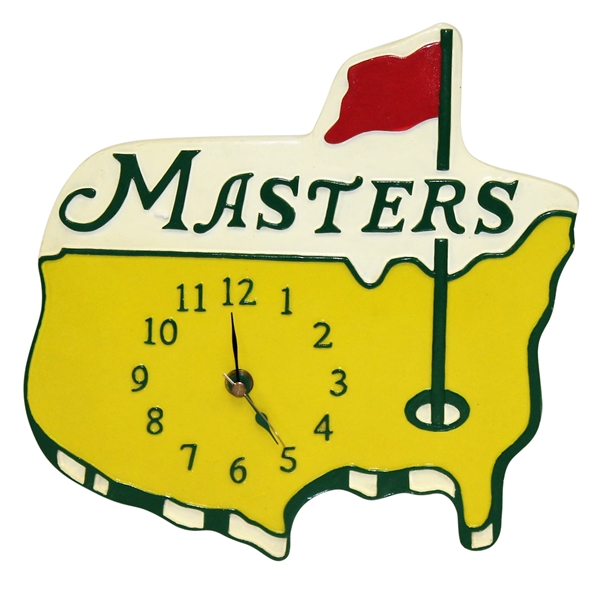 Undated Masters Golf Wall Clock - Classic