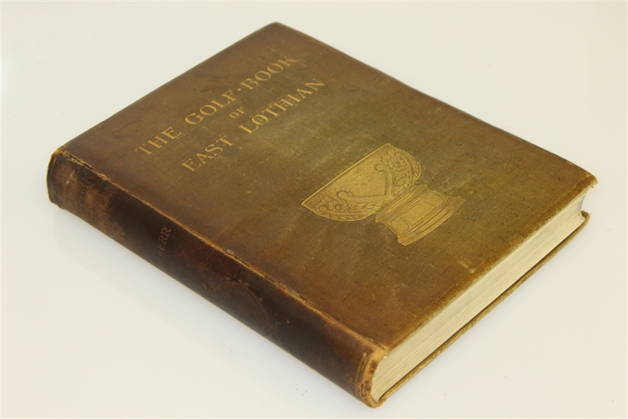 1896 'The Golf Book of East Lothian' by John Kerr - John Roth Collection