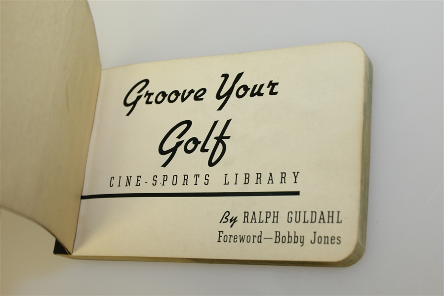 1939 'Groove Your Golf' by Ralph Guldahl & 1948 'The Golf Doctor' by Olin Dutra Books - Roth Collection