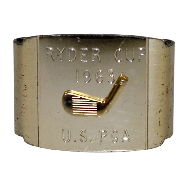 Bob Goalby's 1963 Ryder Cup Matches at East Lake United States Team Member Small Clasp