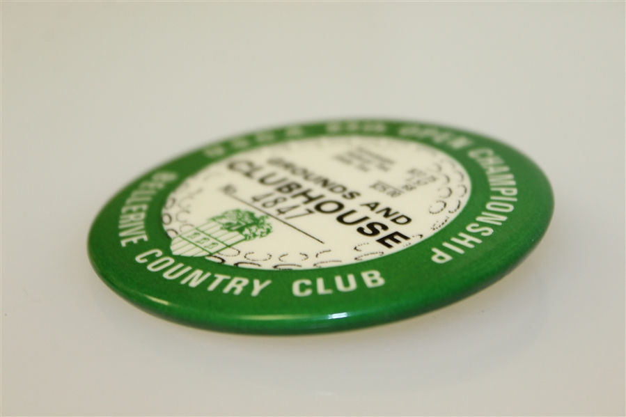 1965 US Open Championship at Bellerive CC Grounds & Clubhouse Badge #4847