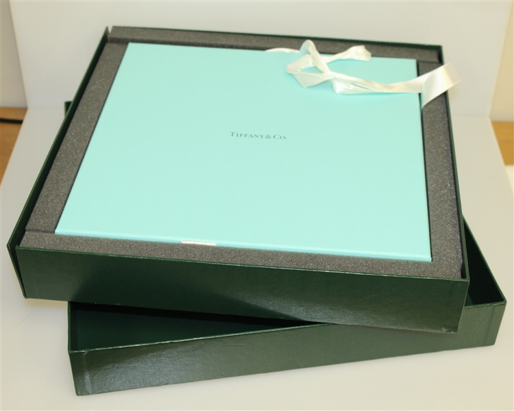 2015 Masters Tournament Member Gift - Two Tiffany & Co. Plates in Original Box