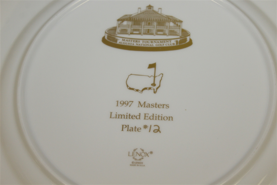 1997 Masters Lenox Limited Edition Member Plate #12