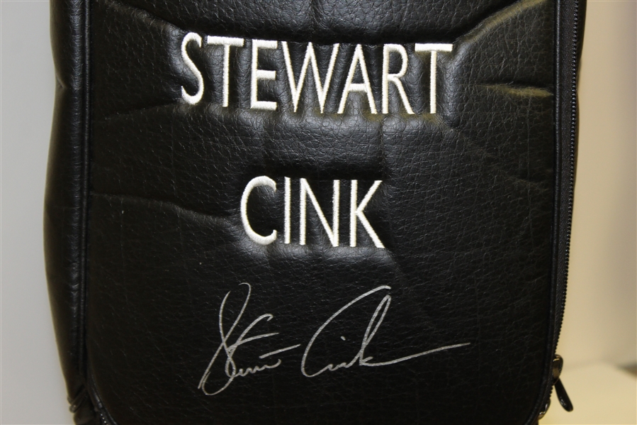 Stewart Cink Signed Nike Golf Tour Accuracy Full Size Golf Bag JSA ALOA
