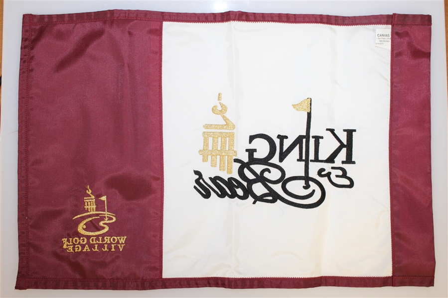 The King & Bear at World Golf Village Embroidered Flag