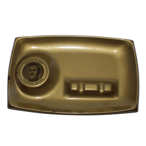 Arnold Palmer Cleaning Center Metal Ash Tray