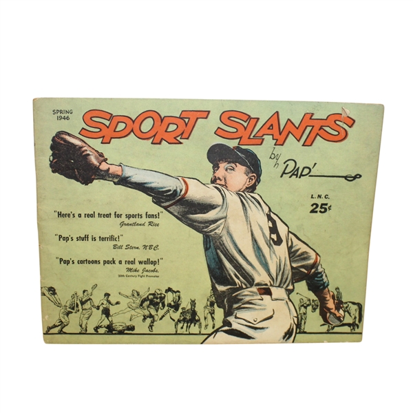 'Sports Slants' Magazine by Pap's - Spring 1946