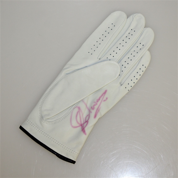 Charl Schwartzel Signed 2011 Masters Embroidered Flag & Signed Golf Glove JSA ALOA