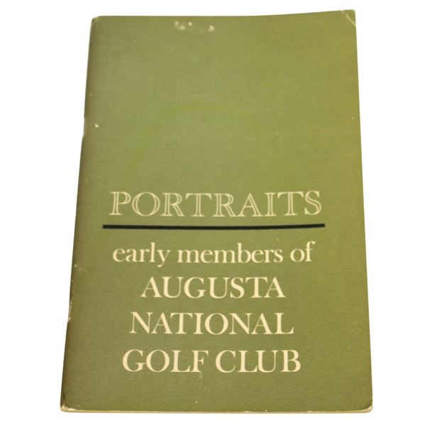'Portraits: Early Members of Augusta National Golf Club' Booklet - 1963
