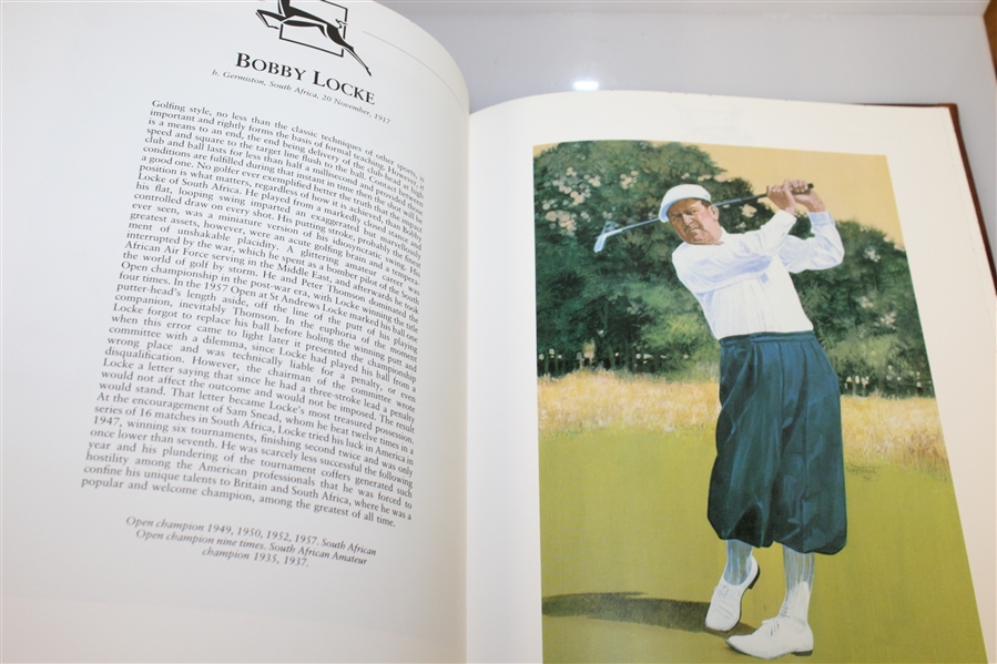 'The Fifty Greatest Golfers' Book - Fifty Greatest Post-War Golfers from Around the World - Roth Collection