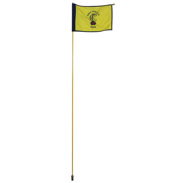 Cape Fear Country Club Est. 1896 Embroidered Course Flag with Flagstick - Roth Collection