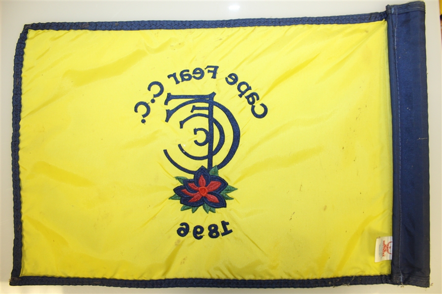 Cape Fear Country Club Est. 1896 Embroidered Course Flag with Flagstick - Roth Collection