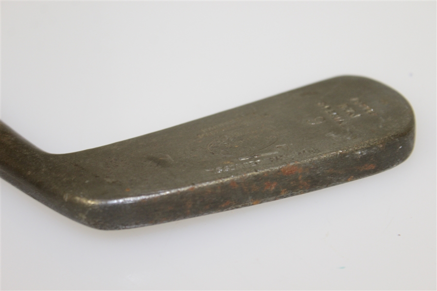 Tom Stewart RTJ Special 9 Putter with Pipe Stamp & Personal Inspection Mark - Seldom Seen - Roth Collection