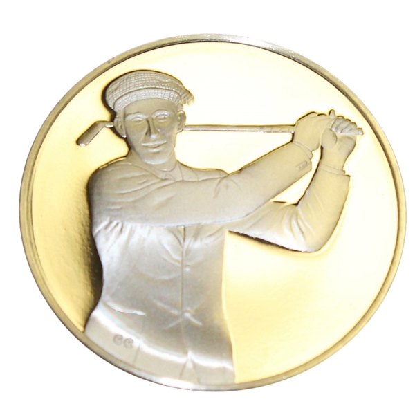 Francis Ouimet Sterling Silver US Open - 1913 Golf Legends Coin
