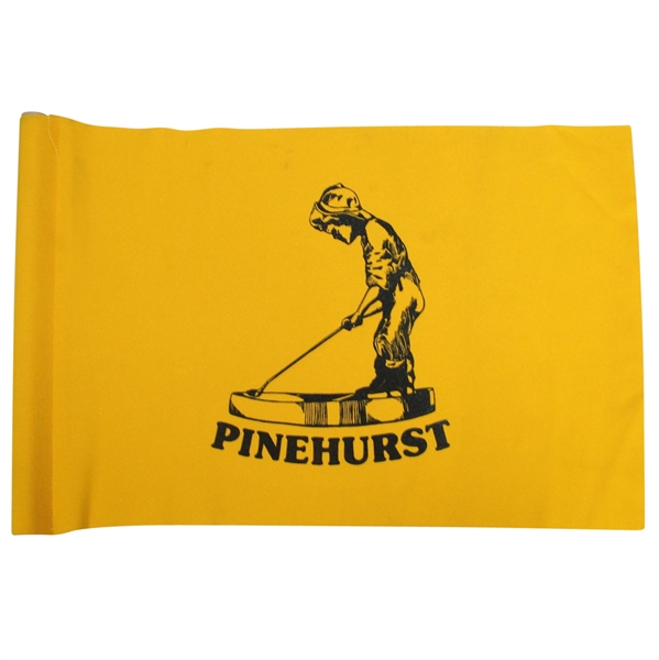 Pinehurst Yellow Course Flown Flag