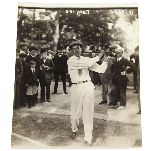 Francis Ouimet 1913 US Open Original News Service Photo - Exceptional Quality!