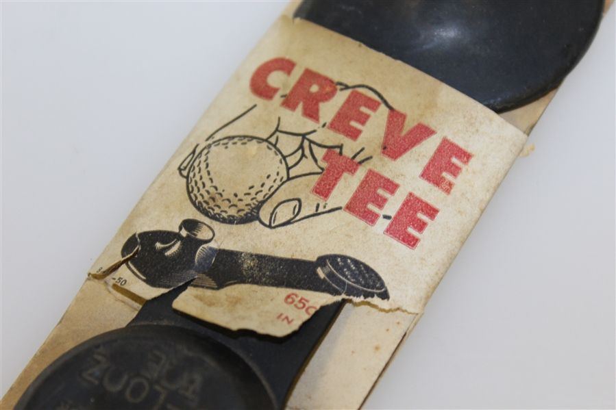 Classic No-Looz Creve Tee by Creve Corp. - Rockford, Il. Pat. Applied For - Black with Original Packaging