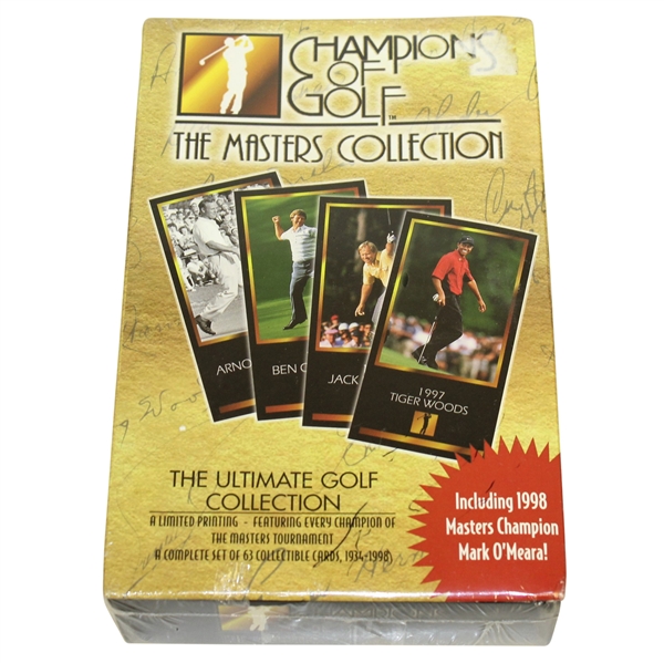 Champions of Golf 'The Masters Collection' Complete Set of 63 Cards - 1934-1998 - Unopened