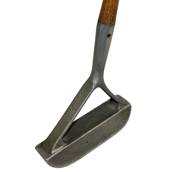 Otto Hackbarth Forked Shaft Hickory Putter Pat. No. 687539