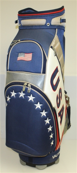 Paul Azinger (Captain) Signed Vice Captain Ray Floyd's 2008 Ryder Cup USA Team Golf Bag JSA ALOA