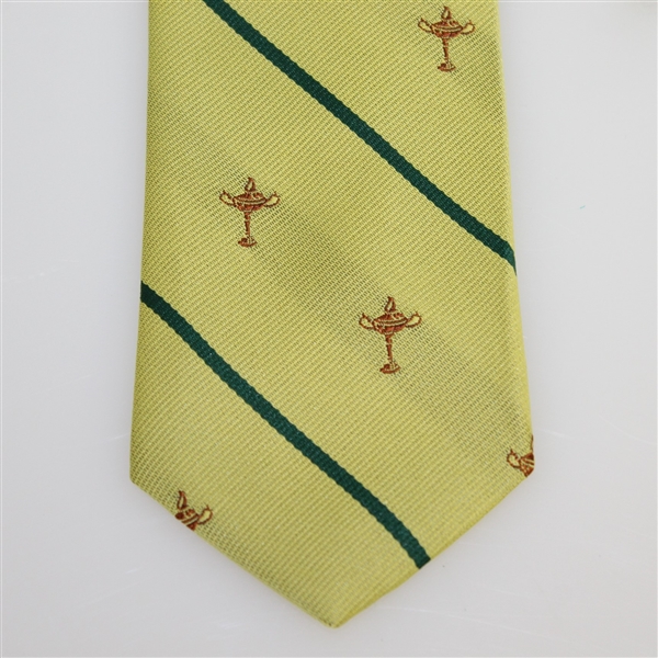 Ray Floyd's Ryder Cup USA Team Issued Yellow Tie - Made for Ryder Cup Matches
