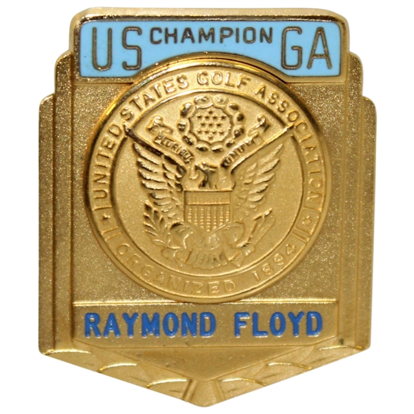 Ray Floyd's USGA Past Champions Credential Badge - 1986 US Open