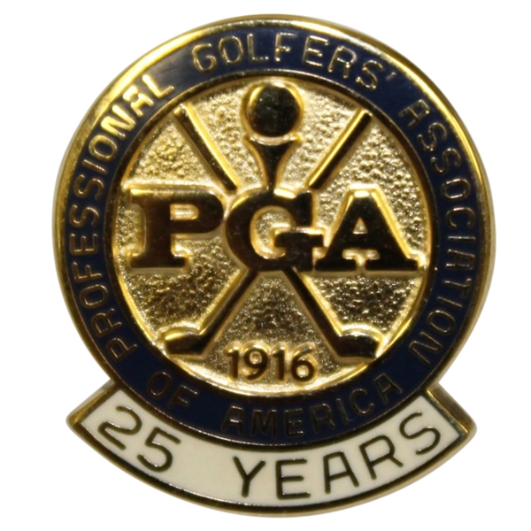 Ray Floyd's 10k Gold 25 Years of Membership in the PGA Pin