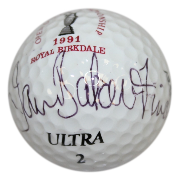 Ian Baker-Finch Signed 1991 Royal Birkdale OPEN Logo Golf Ball JSA ALOA